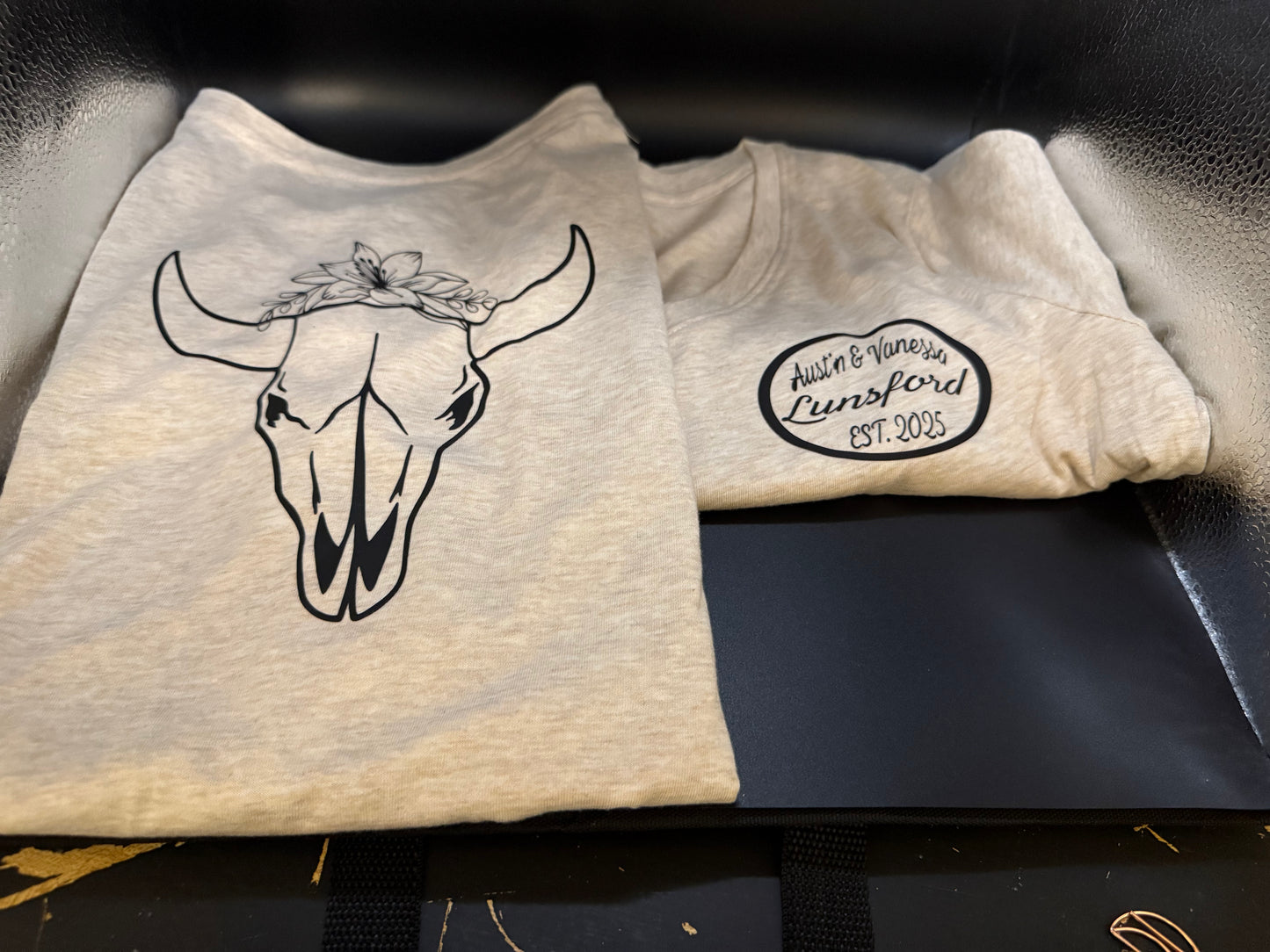 Bachelorette Cow Skull Party Shirt